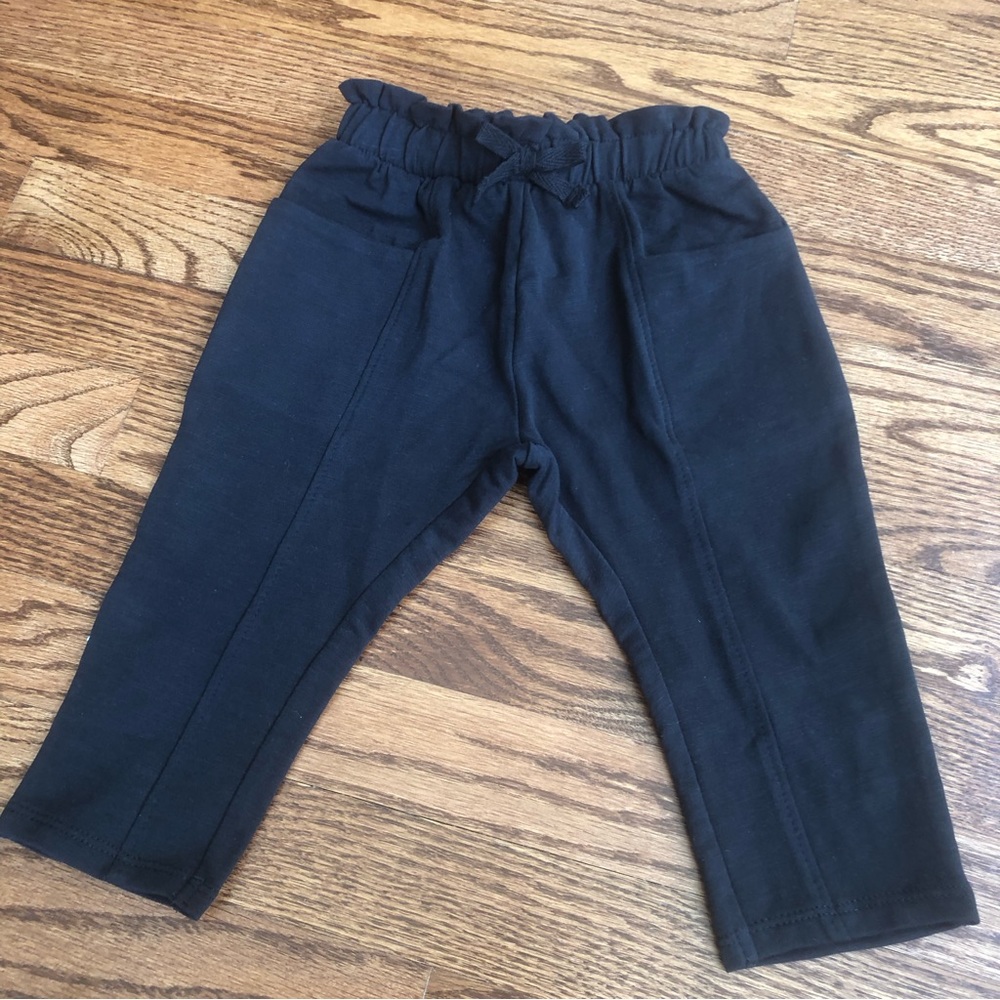 NEW Zara Black Sweatpants 12-18 Months - Picture 7 of 8
